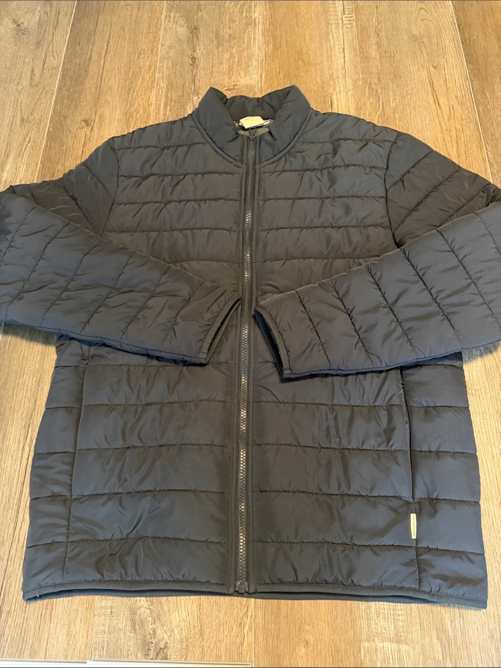 Voyager Lightweight Quilted Puffer Jacket - Dark Navy